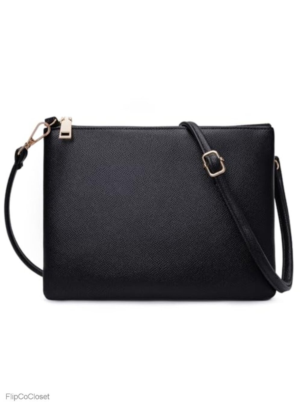 Small Crossbody Bag PU Leather Clutch Purse Adjustable Strap